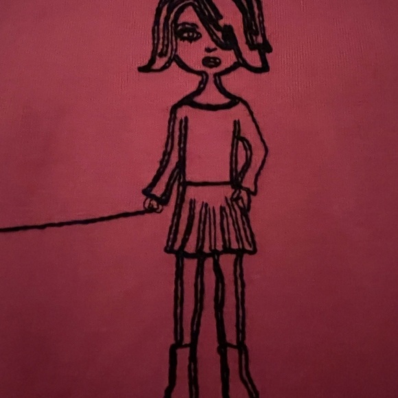 Old Navy vintage (2005) long sleeve tee-girls XXL(16) NWT - Picture 3 of 6